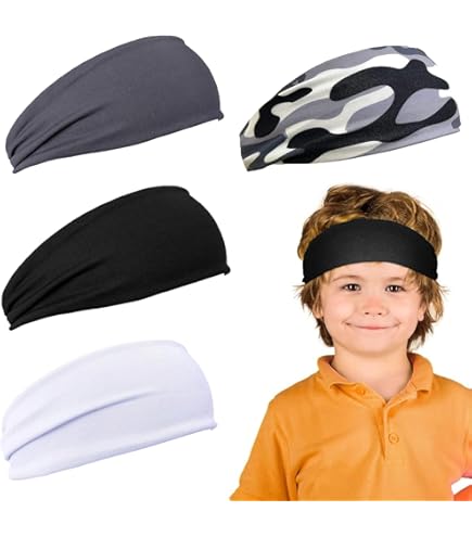 10 stuks sporthoofdband voor mannen en vrouwen, zweetband, elastische