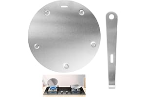 EXIN DEHCEN 19.5 Cm Adattatore Induzione Con Manico Rimovibile, Adattatore Piano Induzione, Adattatores Induziones Pentole, Adattatores Piastra Induziones Per Caffettiere E Pentole, Fornelli A Gas E In Vetro