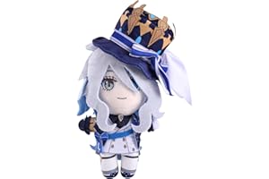 UTIEHD Poupée en Peluche du Personnage de Genshin Impact, Peluche remplie, Accessoires Peluche de Costume pour Les Fans（Furina）
