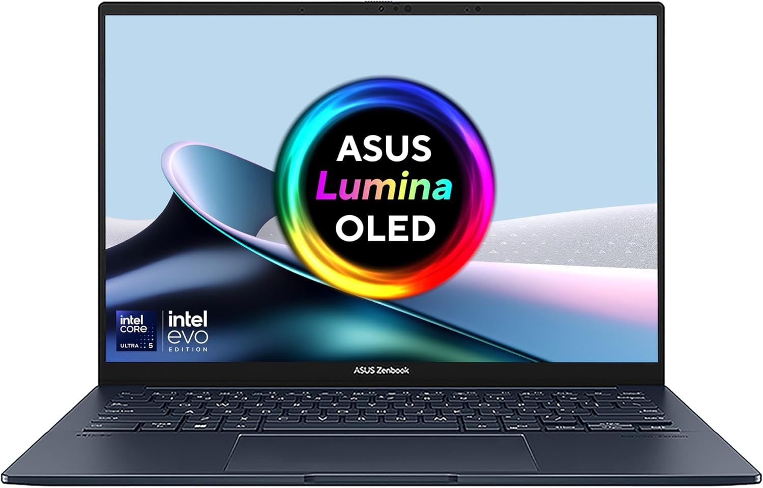 ASUS Zenbook 14 OLED UX3405CA 14.0" 2.8K OLED Laptop (Intel Core Ultra 5-225H, 16GB RAM, 512GB PCIe SSD, UK Layout Backlit Keyboard, Windows 11)