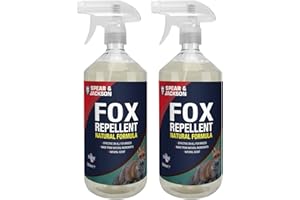 Spear & Jackson Fox Repellent Spray 2 x 500 ml, Garden Protection