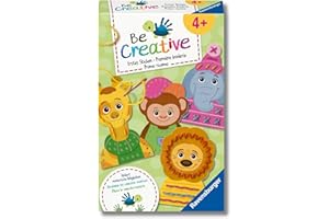 Ravensburger - Be Creative Mini | Kit Ricamo Il mio Primo | Giochi Creativi Bambina 4 anni | Kit Lavoretti Creativi per Bambini | Giochi Bambina 4 Anni