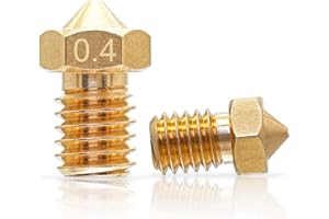 Sea 3D 0,4mm 5 Stück Anycubic i3 Düse, Kobra Go & Neo Nozzle e3d v6 3D Drucker e3d Mega S