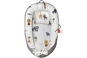 CUDDLEZ Baby Nest Pod for Newborn | Baby Lounger 0–12 Months for Boys & Girls | Newborn Essentials & Baby Shower Gift