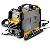DEKO MMA Welder 220V 200A Arc Welder Machine Electrode Holder Work Clamp Input Power Adapter Cable