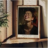 Difference Introduction Frida Kahlo Frameless Poster, Modern Decorative Frameless Poster, Painting, FridaKahlo-1, 30 x 40