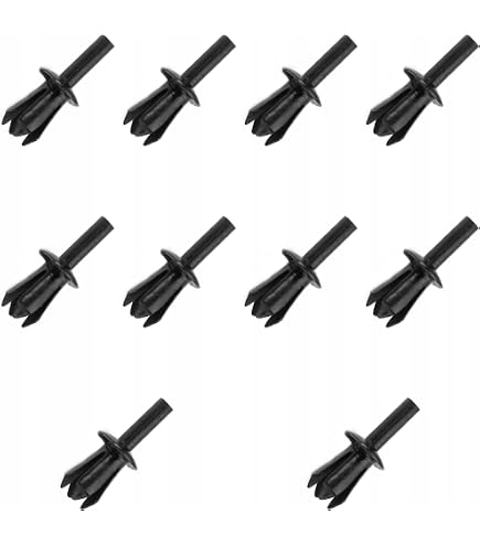 10 Clips De Fixation Pour BMW X1 X3 X5 X6 - Compatible OE 51717002953, Intérieur Et Extérieur - 5