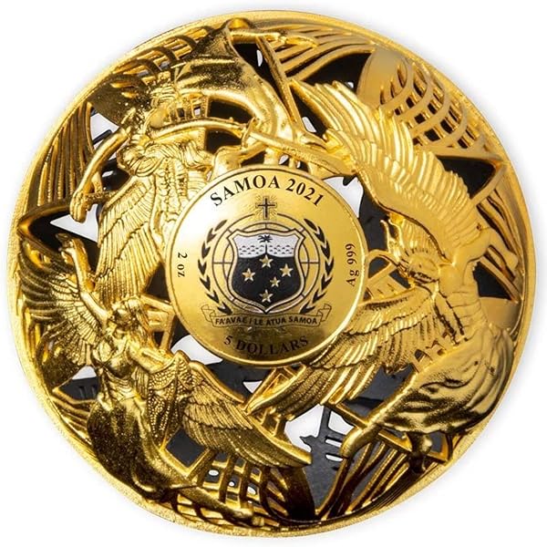 TREASURE WORLD COLLECTIBLES Mouse Rotating Charm Gilded 1 Oz