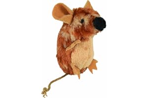 Trixie Souris Peluche pour Chat 8 cm