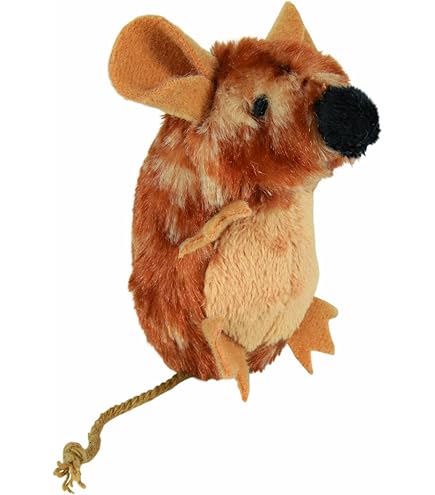 Pumwoy 6er Set Katzenmäuse - Quietschendes Spielzeug Für Kätzchen