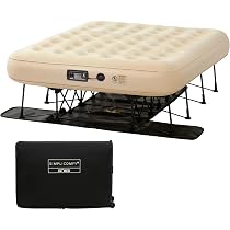 Simpli Comfy Queen EZ Bed Self-Inflating Air Mattress with Built ...