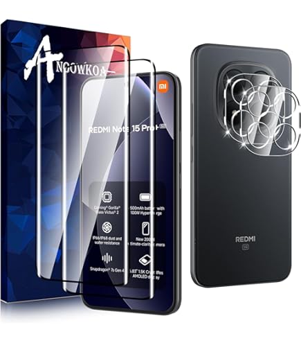 Rojeuinn Pellicola In Vetro Temperato Per Redmi Pad SE (2 Pezzi) - Durezza 9H, Antigraffio, Anti Impronte, Senza Bolle - 2