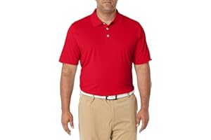 Amazon Essentials Polo da Golf a Maniche Corte Traspirante Ad Asciugatura Rapida Uomo