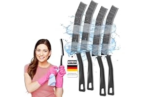 Brosse De Nettoyage des Interstices, EITEYI 4PCS Brosse Joint Carrelage,Brosse Nettoyage Salle De Bain, Brosse Nettoyage Brosse à Joints- Idéale pour Récurer Les Joints de Carrelage