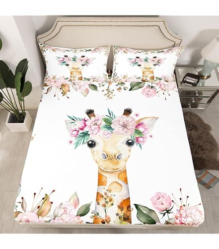 Housse de Couette Tigre de la Jungle, Parure de Lit 2 Personnes