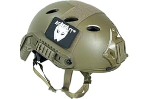 ATAIRSOFT PJ Stil Verstellbar Einstellbarer SWAT Schneller Helm für Armee Militär CQB Kampf Taktisch Paintball