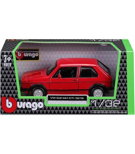 Schuco VW Golf 5 2-Door Goal Orange Metallic Model Car 1:43
