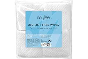 ‎MYLEE Mylee Nagel Tücher, 200 Stück – Gel Entfernungs-Pads für Maniküre und Pediküre, saugfähige Entferner-Tücher, Vorbereitung, Reinigen und Finish, professionellen und privaten Gebrauch