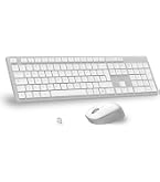 Tastiera Multimediale Silenziosa Kit Tastiera E Mouse Wireless ADJ Platinum - Layout Italiano, Tasti Silenziosi, 1600 DPI, Argento/Nero Kit Tastiera Mouse Wireless Tastiera Multimediale Silenziosa Kit Tastiera E Mouse Wireless ADJ Platinum - Layout Italiano, Tasti Silenziosi, 1600 DPI, Argento/Nero Kit Tastiera Mouse Wireless