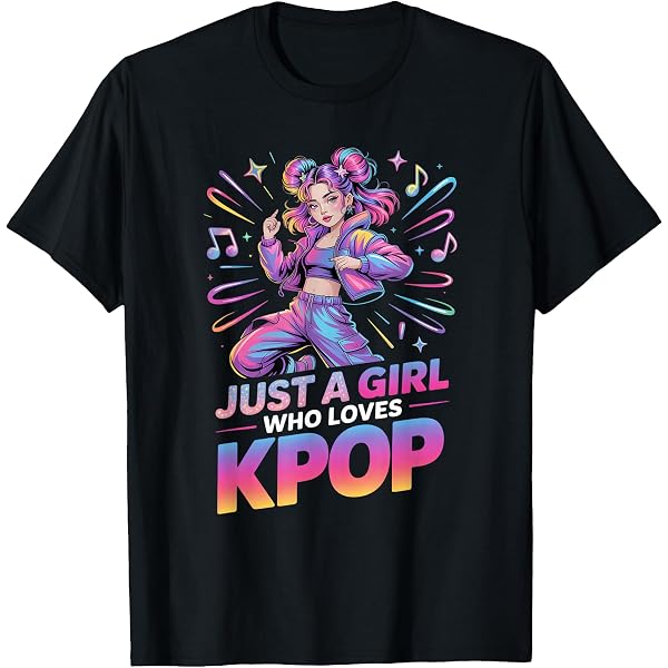 K-Pop Pour Filles & S Cadeaux K-Pop T-Shirt
