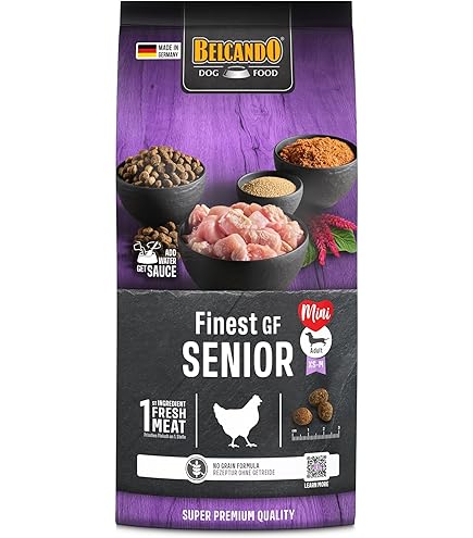 Belcando Finest GF Salmon [1 kg] Grain-Free Dog Food, Dry Food for