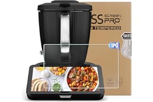 ‎CBJEHIFEY Displayschutz für Vorwerk Thermomix TM7 - Ultra-Transparent Schutzfolie Displayschutz Folie TM7 Zubehör, Kratzfest, Ultra-Klar, Ultra-Dünn