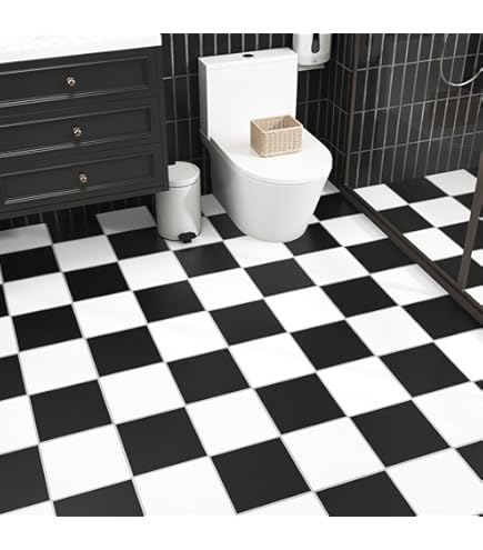 FLOORDIREKT Vloerbedekking - PVC vloeren - Atlantic - Damier - Vinyl
