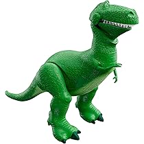 【激レア】Toy Story 2 Mine-Sweepin' Rex フィギュア Mattel Disney Pixar Toy Story Toys, Moving & Talking Rex Dinosaur