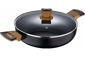 Bergner Earth Black - TARTERA 28X7.5CM ALUMINIO PRENSADO IND C/TAPA