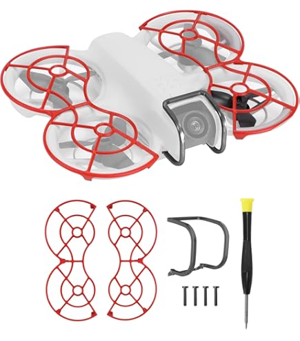 Copriobiettivo Per DJI NEO - Protezione Antigraffio E Antipolvere Per Drone, Nero Trasparente - Foto 5