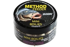 Jaxon Boilies 9 mm 50 g per metodo di alimentazione della carpa pesca alla carpa