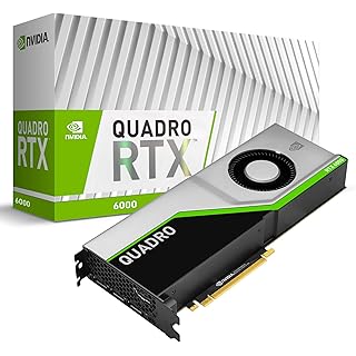 NVIDIA Quadro RTX 6000 24GB GDDR6 Graphic Card (VCQRTX6000-PB)
