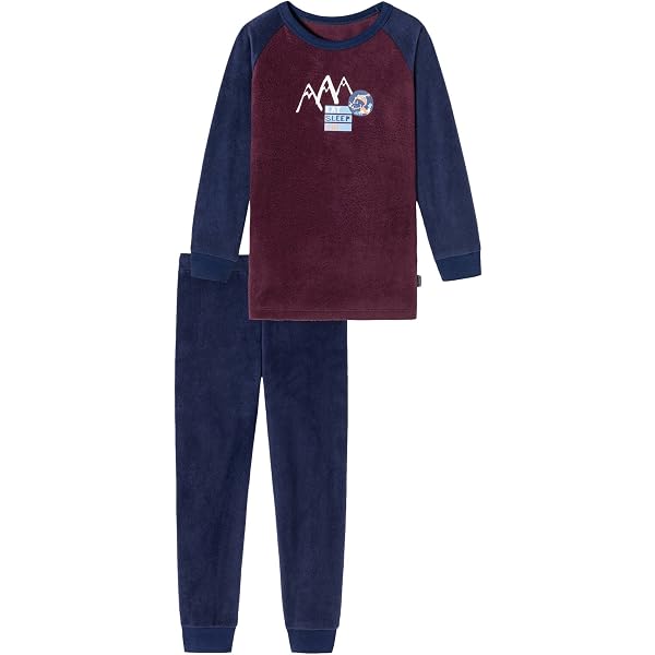 Pigiama Lungo Schiesser Per Bambini E Ragazzi - Set Comodo Per La Notte