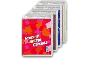 FX SCHMID Ravensburger 27075 - Rommé Bridge Canasta, Kartenspiel-Klassiker, Verschiedene Designs