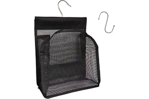 ONPERPOE Wäscheklammerbeutel zum Aufhängen Klammerbeutel für Wäscheklammern Einfacher Aufhängehaken zur Aufbewahrung von Wäscheklammern Wiederverwendbarer Wäscheklammerbeutel Wäschesack für Haus und Garten