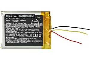 vhbw batteri ersättning för HyperX PL644050 för trådlösa headset, hörlurar (1 500 mAh, 3,7 V, Li-Polymer)