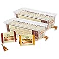 Om Shanthi POOJA MADE PURE Cycle Pure Om Shanthi Haldi Kumkum Return Gifts (200 pcs) | For Wedding, Religious Ceremonies & Pooja Occasions | Tambula Pouch Kumkum & Turmeric | Pack of 2, 50 each