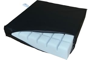 Gar Medical Anti-Dekubitus-Kissen Geschlitzter HR-Schaum Wasserdichtes, orthopädisches Kissen für Druckgeschwüre im Lenden- und Steißbeinbereich