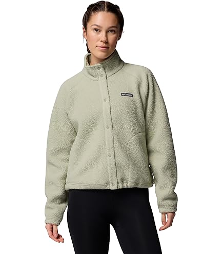 Columbia Sequoia Grove™ 1/2 Zip Fleece Dark Stone, Pink Agave Women's walking fleeces