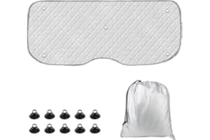 LMYSUFI Pare-Soleil pour Pare-Brise Compatible avec Ford Transit Custom 2012-2025, Pare-Soleil de Lunette Arrière à Une Porte