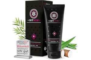 ‎INTHIM IntHim Intimpflege Männer After Shave - Bei Rötungen, Rasurpickeln & Juckreiz - Intim Creme mit Aloe Vera und Teebaumöl - Erfrischend und antibakteriell - Ideal für empfindliche Haut