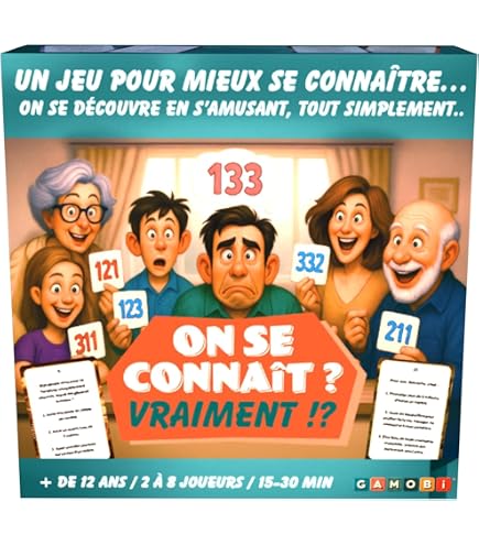 Qui me connaît vraiment? - Répondez en noir - À quel point connaissez-vous vos amis proches - Jeu de cartes de fête hilarant pour adultes - Démarreur de conversation cool pour une
