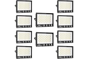 Sararoom Focos Proyector Floodligh de Seguridad - 10Pcs 150W 6500K Blanco Frío Foco LED Exterior y Interior