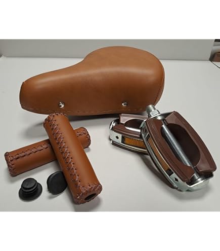 Pedali Per Bici City Bike - Gomma Marrone, Per Graziella, Olanda, Torino E Modelli Epoca - Foto 4