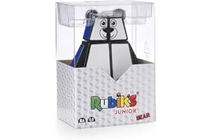 Rubik's Junior niedźwiedź | oryginalne puzzle zwierzęce dla dzieci, łatwe do chwytania