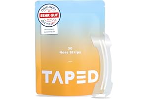 ANDERS Nasenpflaster Transparent (30 Stück) - Extra stark Anti Schnarch Nose Strips - Schnarchstopper besser Atmen für mehr Breath im Alltag (Extra Transparent)