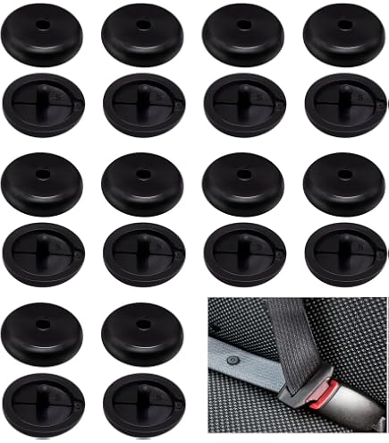 Produktbild von Gurtführung Auto 2x Auto-Sicherheitsgurt-Clips – Universeller Gurtstopper Für Besseren Sitz Gurtschloss Adapter