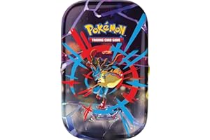Pokémon: miniscatola da collezione Megaeroi (Mega Lucario) del GCC Pokémon (un foglio di adesivi, una carta con l’illustrazione della miniscatola e due buste di espansione)