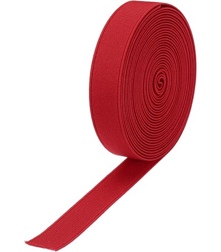 Kitchen Helpis Set Di Elastici Per Cucito Antistrappo - 5 Metri (Largh. 10/15/20 Mm) + Orlo 5 Metri - 2