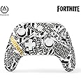 PowerA OPS v1 Wireless Controller for PC, Cloud Gaming and Mobile, Fortnite Edition, Hall Effect Thumbsticks & Triggers, Low Latency Wireless, Works with Windows 10/11, with Bonus Virtual Item